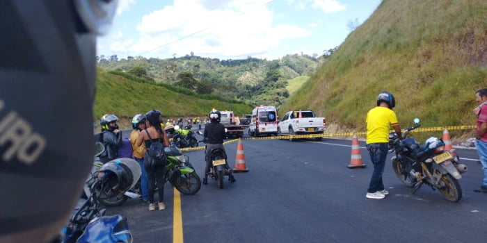 Identificado motociclista que murió en la vía Lebrija La Fortuna