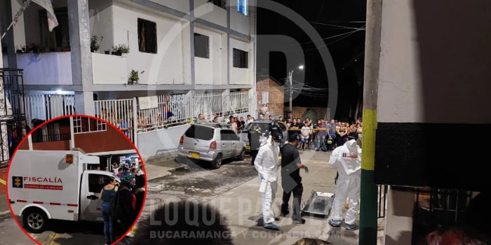 ‘Mincho’ Muere en Brutal Ataque a Balazos en el barrio Los Robles, en Floridablanca