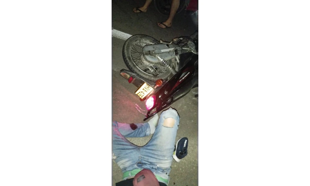 GALERÍA: Accidente en vía Rionegro - El Playón dejó un motociclista herido.