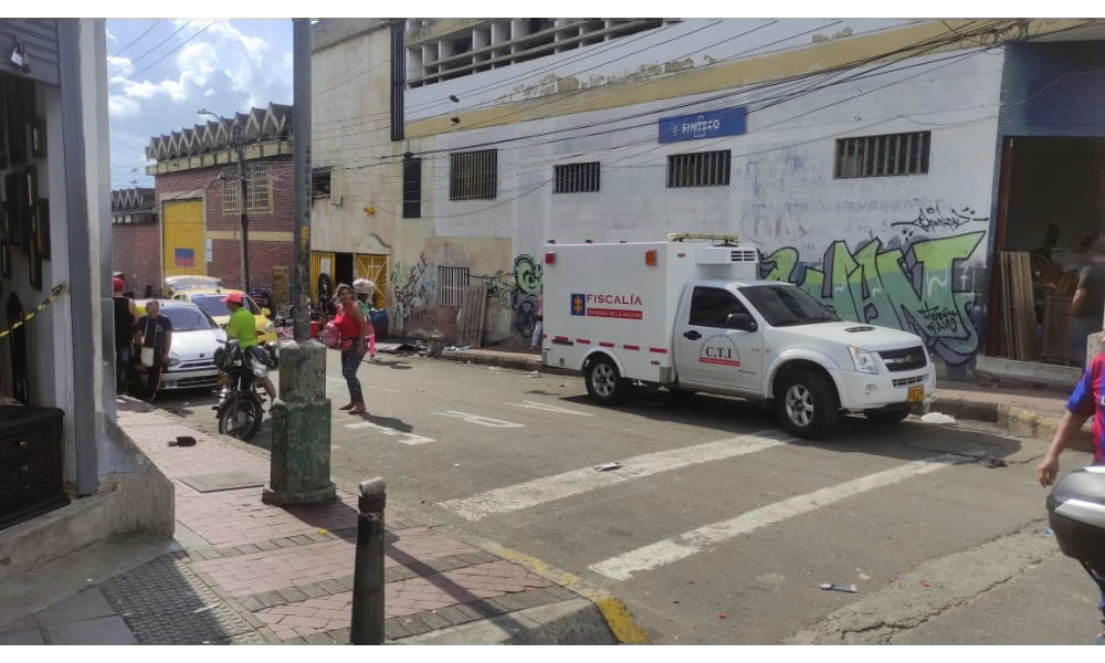 A 'Tatu' lo mataron a balazos en el sector del mercado de las pulgas, en Bucaramanga
