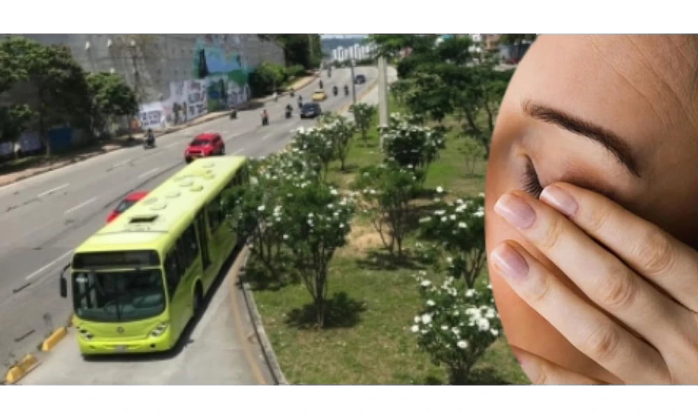 Mujer perdió uno de sus ojos luego de que le lanzaran una piedra cuando se movilizaba en un bus de Metrolínea