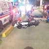 Video: Murió peatón arrollado por una motocicleta en el carril exclusivo en la Puerta del Sol